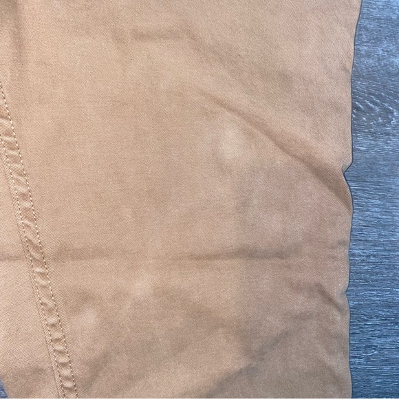 high rise cargo pants with belt - Picture 3 of 6